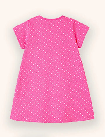 Fox Applique Dress